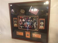 Harley 105th Anniversary Framed Tickets Poster