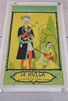 Le Hulla Opera Comique. Poster.