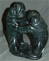 Canadian Inuit Sculpture, "Couple"