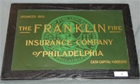 Franklin Fire Insurance Company Sign