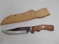 Hanson Stainless Steel Hunting Knife with Sheath