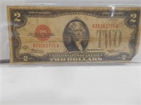 Two Dollar Federal Reserve Certificate 1928C