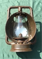 Railroad type signal lamp marked STAR HEAD LIGHT