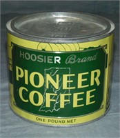 Hoosier Brand Pioneer Coffee.