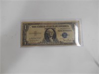 One Dollar Silver Certificate Devil's Note 1935 D