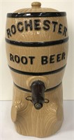 Ceramic Rochester Root Beer Syrup Dispenser