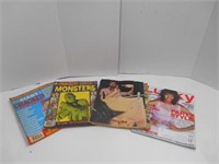 Assortment of Vintage and New Magazines