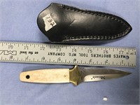Bone handled knife AUS-6 Steel Japan