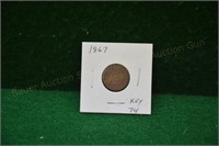1867 Indian Head Cent   key date