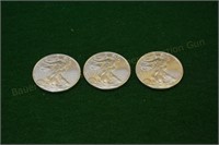 (3) 2009 Silver Eagles