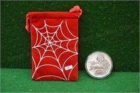 1 oz. 2017 Marvel Spiderman Silver Dollar