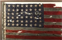 IMPORTANT WWII D-DAY FLOWN FLAG LCT 530 UTAH BEACH