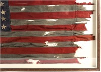 IMPORTANT WWII D-DAY FLOWN FLAG LCT 530 UTAH BEACH