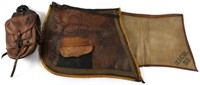 US CAVALRY SADDLE BLANKETS AND BAGS