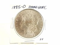 1885-O MORGAN SILVER DOLLAR COIN