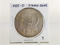 1885-O MORGAN SILVER DOLLAR COIN