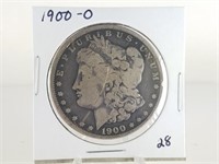 1900-O MORGAN SILVER DOLLAR COIN