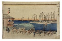 UTAGAWA HIROSHIGE (1797-1858) 'VIEW OF TAKANAWA'
