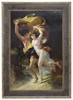 AFTER PIERRE AUGUSTE COT (1837-1883), "THE STORM"