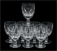 (8) WATERFORD CRYSTAL 'KATHLEEN' WATER GOBLETS