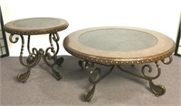 Pair of Tuscan Style Occasional Tables