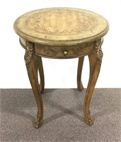 French Style Painted Side Table