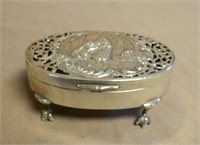 Sterling William Comyns and Son's Trinket Box.
