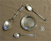 Sterling Silver Souvenir Items.