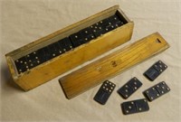 English St. George Complete Braille Domino Set.