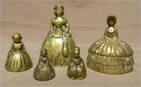 Brass Figural Bells.