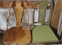 Vintage wood chairs