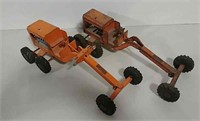 Tin Structo toy earth movers