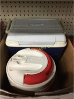 BOX OF 2 COOLERS