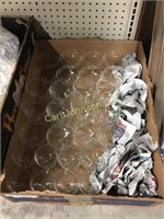 BOX OF GLASSES