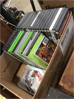 BOX OF PS2/ XBOX GAMES