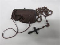 Antique Rosary with Case