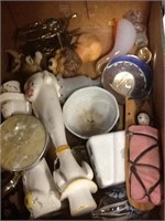 Box of decorative items