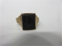 10K Gold Gents Ring