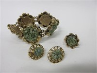 Genuine Jade Bracelet Set