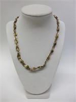 Ladies Multi Toned Gold Necklace