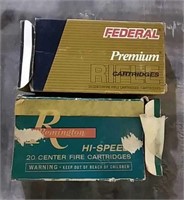 Remington and federal cartridges