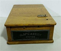 Oak McCaskey Cash Drawer