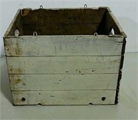 Whitewashed crate