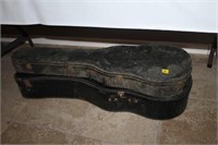 2 HARD SIDE GUITAR CASES, ONE MARKED GIBSON BOTH