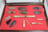 DISPLAY W/ 9 POINTS & OTHER NATIVE TOOLS