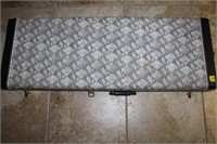 GUITAR CASE WITH SNAKE SKIN LOOK