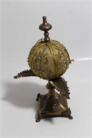 DECORATIVE FABERGE STYLE EGG ON STAND