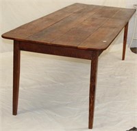 Hand made Pine Farm Table, pegged, w/
