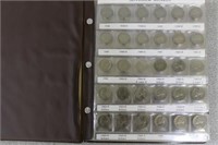 JEFFERSON NICKLE BOOK 1938 - 171 TOTAL COINS
