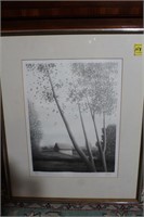 SILVER FIELDS ORIGINAL LITHOGRAPH WITH COA BY